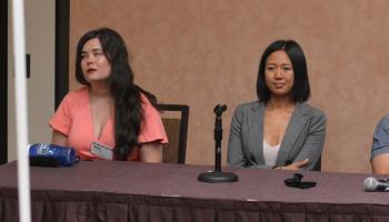 Terri and two other members lead a seminar at national convention.